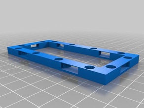 il mio personalizzato openforge 20 pianura openlock base magnetica giocattolo & accessori di gioco su misura 3d print model - Mito3D