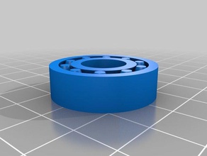 bearing3 - 12mm bore 28mm od customized 3d print model - Mito3D
