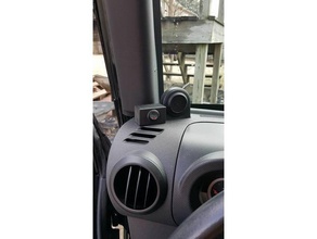 jeep switch mount automotive 3d print model - Mito3D