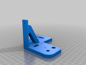 anet a8 bowden top mount - ultimate frame brace 3d printer parts 3d print model - Mito3D