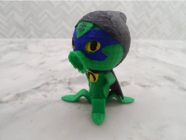verde sombra esculturas pvz 3D print model - Mito3D