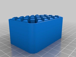 24 aaa bottom containers customized 3d print model - Mito3D