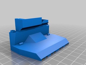 rear mount cooling blower fan duct flashforge creator pro - remix mashup 3d printer accessories 3d print model - Mito3D
