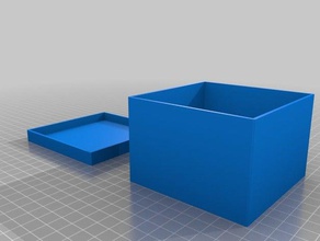 90x90 caixa recipientes personalizado 3d print model - Mito3D