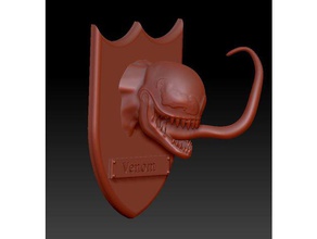 venom trophy toys & games spiderman 3d print model - Mito3D