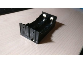 18650 tp4056 charger diy dual holder vape 3d print model - Mito3D