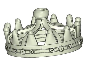 crown king 3d print model - Mito3D
