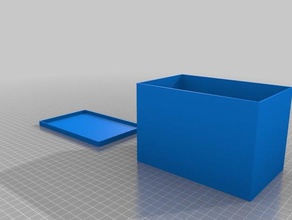 box 150 x 95 100 containers customized 3d print model - Mito3D