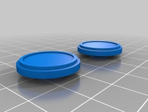 copy fidget spinner - bearing caps 3d printing 3d print model - Mito3D