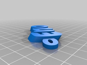enzo organização personalizado 3d print model - Mito3D