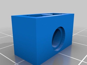 lego 2x1 furo da telha brinquedos de construção personalizado 3d print model - Mito3D