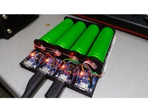 li-ion 18650 charger diy 3d print model - Mito3D