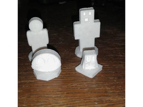 mini figure telecomandati le piccola stand 3d print model - Mito3D