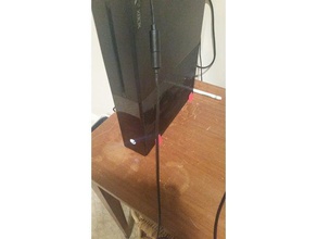 vertical xbox 1 stand 3d printing one 3d print model - Mito3D
