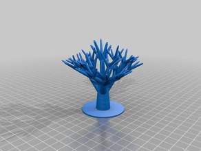 my customized round tree models 3d print model - Mito3D