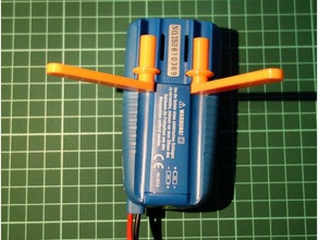 peaktech 1020 multímetro titular eletrônica ajustável 3d print model - Mito3D