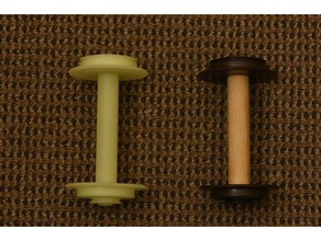 bobina schacht rotella di filatura hobby lady bug coccinella ineguagliabile pecore sidekick la ruota lana filato 3d print model - Mito3D