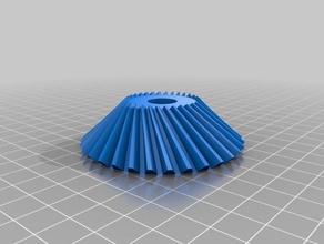 mon personnalisés kegelrad engrenage conique pièces personnalisé 3d print model - Mito3D