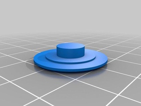 my customized bearing cap fidget spinners parts 3d print model - Mito3D
