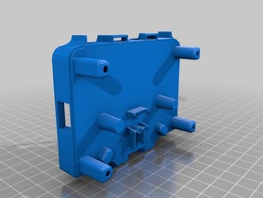 jd raspberry pi mochila robótica humanóide robô caso 3d print model - Mito3D