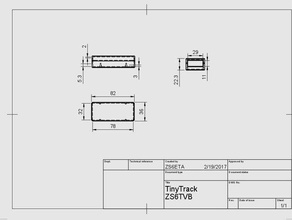 tinytrak 4 Fall - Elektronik ham radio 3d print model - Mito3D