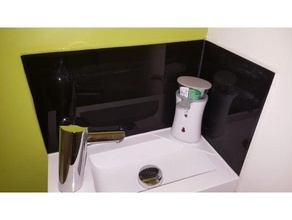 dettol holder corner bathroom 3d print model - Mito3D