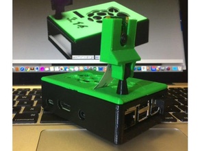 raspberry pi 3 caso di montaggio videocamera computer fotocamera custodia 3d print model - Mito3D
