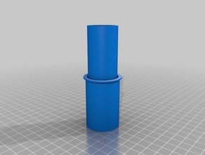 337 tubo di aspirazione adattatore parti su misura 3d print model - Mito3D