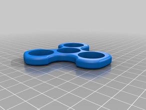 tri spinner jouets & jeux fidget 3d print model - Mito3D