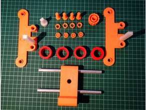 adjustable spool holder original prusa i3 mk2 3d printer accessories knob 3d print model - Mito3D