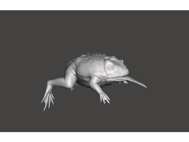 beelzebufo ark survival evolved creatures 3D print model - Mito3D