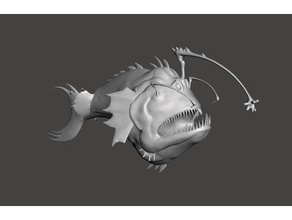 anglerfish ark survival evolved creatures 3d print model - Mito3D