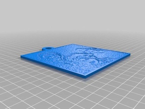 ghiaccio 2d art su misura 3d print model - Mito3D