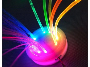 devre Bahçesi fiber optik muhafaza elektronik 3d print model - Mito3D