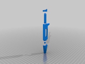 my customized biropette customisable high precision pipette biology 3d print model - Mito3D