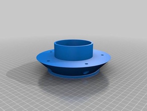 el ciclón separador de polvo ala máquina herramientas aspiradora limpiador filtro remix shopvac vórtice 3d print model - Mito3D