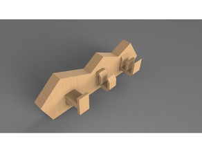 coat hook design household supplies 3d print model - Mito3D