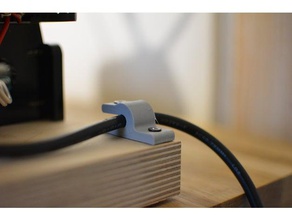cabo de alimentação suporte montagem Impressora 3d acessórios monte fonte retentor 3d print model - Mito3D