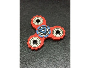 iron man hand-spinner mechanische Spielzeuge fidget spinner zappeln Spielzeug ironman 3d print model - Mito3D