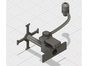 flashforgefinder ext spoolholder 3d Drucker Zubehör externen garnrollenhalter spool-Halter 3d print model - Mito3D