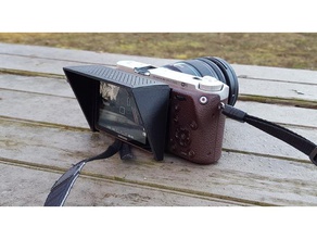 samsung viewing hood camera nx500 3d print model - Mito3D