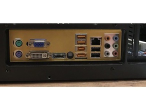 atx mainbord cover computer mainboard 3d print model - Mito3D