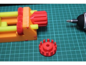 electric driver gear parts drill 3d print model - Mito3D
