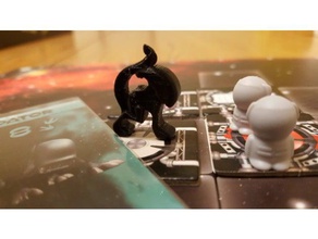 alien meeple toy & game accessories galaxy trucker 3d print model - Mito3D