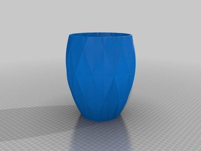 meu personalizados polígono vaso copa do bracelete gerador decoração personalizado 3d print model - Mito3D