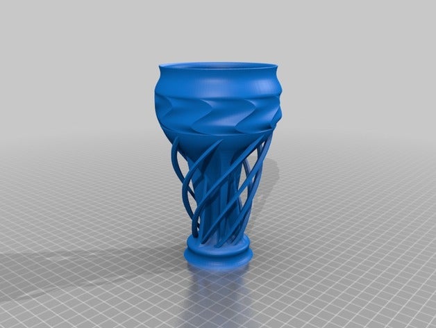 chalice art 3D print model - Mito3D