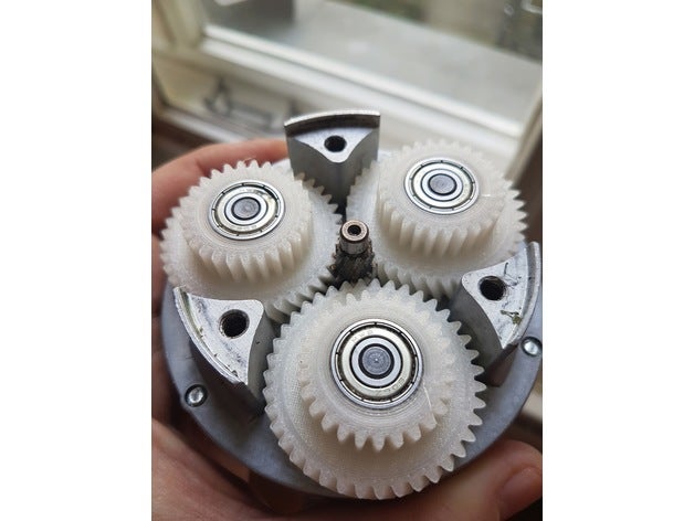 cute q100h hub motor nylon gears sport & outdoors ebike 3D print model - Mito3D