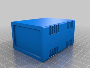 adafrut amp boîte de l'électronique personnalisé 3d print model - Mito3D