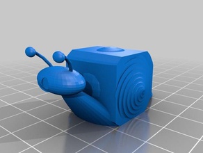 zippy maravilha caracol criaturas 3d print model - Mito3D