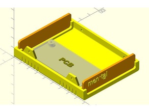 ultimate box - pcb facile i contenitori customizer di testo 3d print model - Mito3D